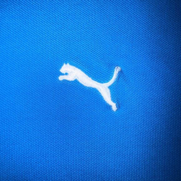 Puma Other - Puma Polo Shirt Mens XXL Blue Short Sleeve Cotton Sportlifestyle